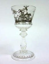 Trophée En Verre Avec Motifs