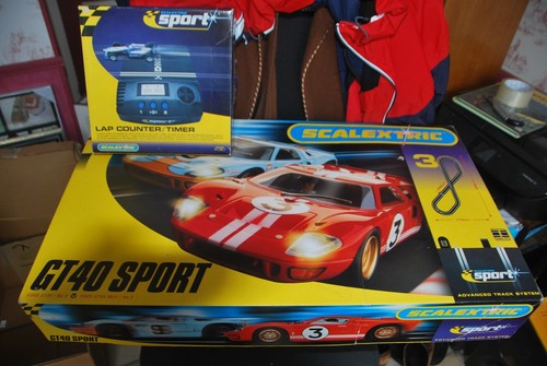 Circuit scalextric gt40 - , sport