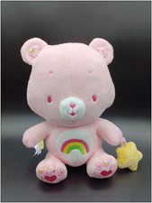 Doudou Peluche Bisounours - Rose - Arc En Ciel - Étoile - Jemini