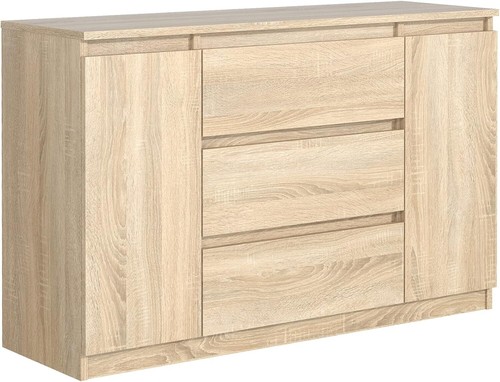 Commode chêne sonoma mat - commode, chêne-sonoma