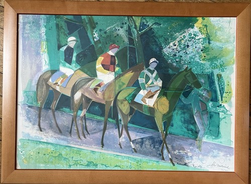 Vers départ la course - de,