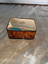 Ancienne RARE Petit Boîte A Savon HERMES SAVON PERFUME MADE IN FRANCE 