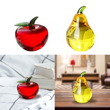 Statue de fruits en verre