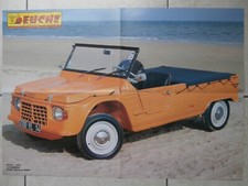 POSTER CITROËN MEHARI 1973 / LOMAX TYPE 224 -  58 x 41 cm