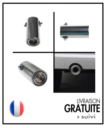 Embout echappement bordure - embout,
