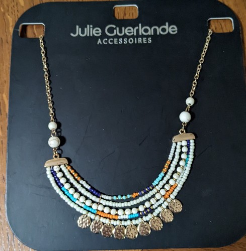 Collier perles fantaisie - collier, de