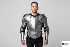 Armure en acier chevalier