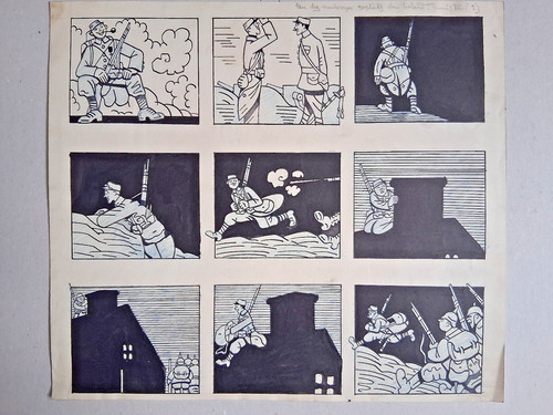 Dessin original non signé