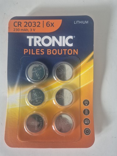 Cr2032 piles bouton lithium - piles,