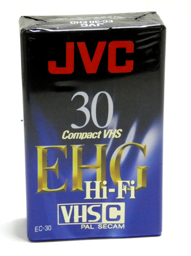 Jvc compact vhs - vhs, pal