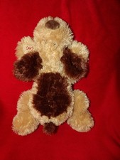 DOUDOU PELUCHE GIPSY CHIEN BEIGE BRUN QUI ABOIE  HORS SERVICE