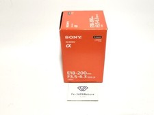 Objectif sony 200 mm - e, 18-200