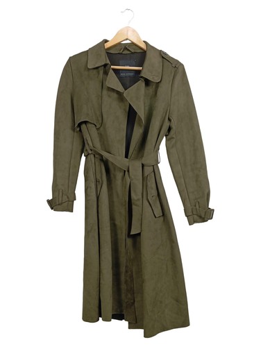 Zara trench coat femme olive - zara, trench-coat