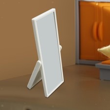 Miroir de toilette Miniature pour maison de poupée, accessoires de scène,