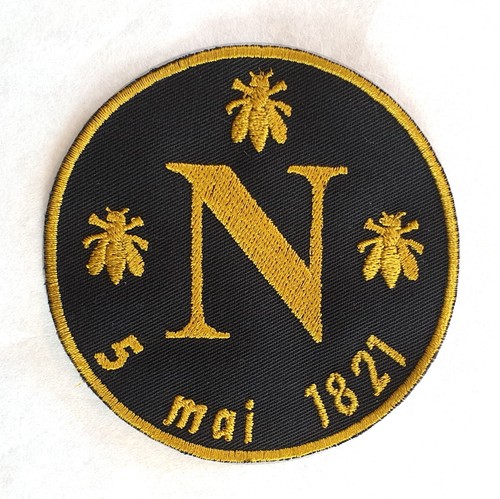 Ecusson noir napoléon 200 - 200, ans