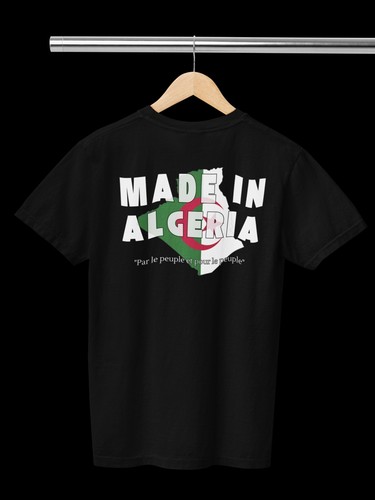 Shirt unisex made algeria - made, in