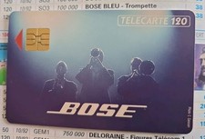 113 Carte Telephonique F301 Bose Trompette 120U Cote 22  10/92