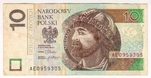 2012 pologne zlotych - 2012, 10