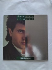 Balavoine - Sauver l'amour - Pochette de disque vinyle 33 T (disque rayé) 