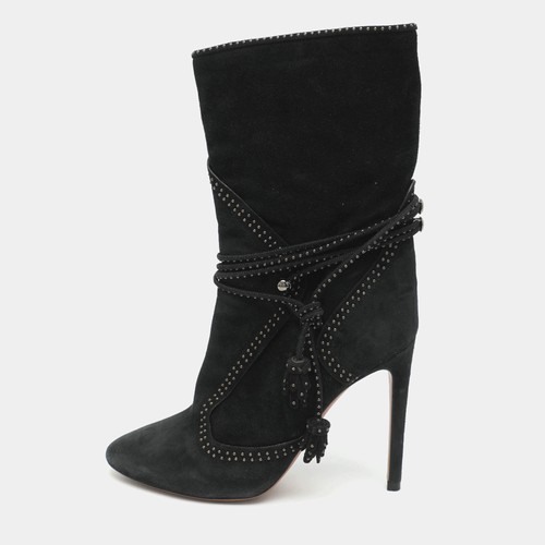 Bottes mollets cloutées en - bottes,