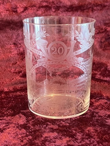 Verre gravé cristal - verre, baccarat