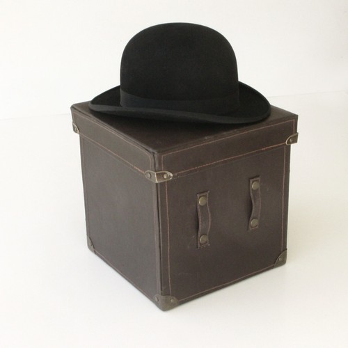 Chapeau luxe feutre noir - feutre,