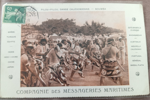 Cpa des messageries maritimes - messageries,