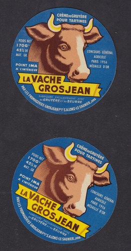 Ancienne étiquette fromage - étiquette,