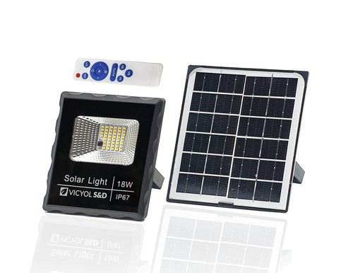 Projecteur solaire led - à,
