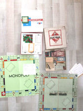 ANCIEN JEUX  MONOPOLY MIRO PARKER VINTAGE ANNEES 60 50