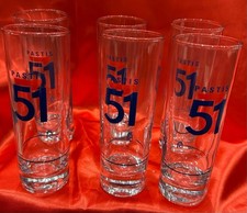 6 VERRES PASTIS 51 NOUVEAU