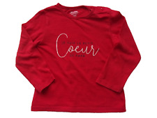 J373 vêtement d'occasion  Bébé Garçon T-Shirt m.l. fantaisie KIABI 24 mois