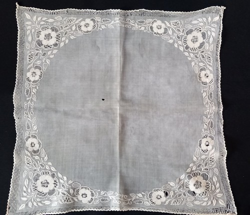 Linge ancien mouchoir - mouchoir, de