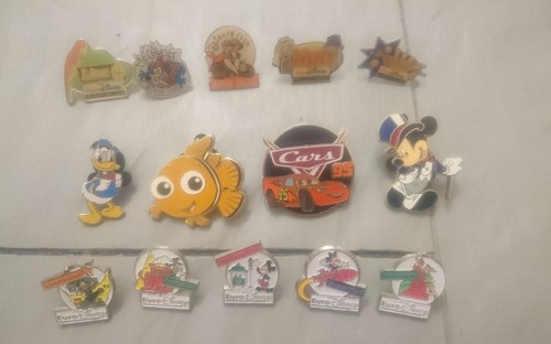 Lot pins disneyland - disneyland,