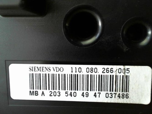 Compteur mercedes classe 203 - compteur,