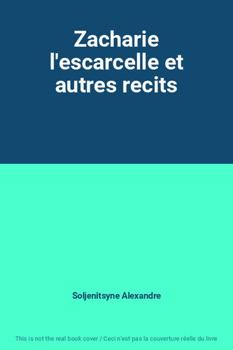 Zacharie escarcelle et - l'escarcelle,