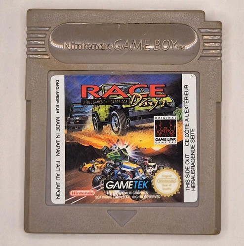 Jeu race days game boy - jeu,