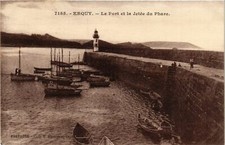 CPA AK ERQUY Le Port et la