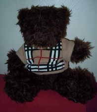 Peluche ours burberry - ours,