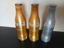 Lot de 3 bouteilles Coca Cola Daft Punk - 2 pleines et 1 vide