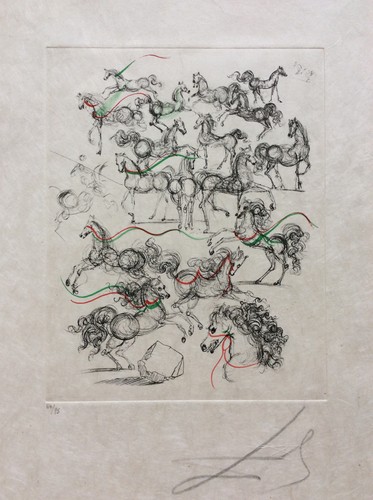 Salvador dali gravure - dali,