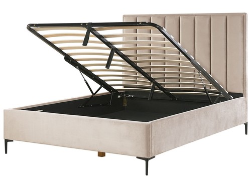 Lit coffre double - tête, de