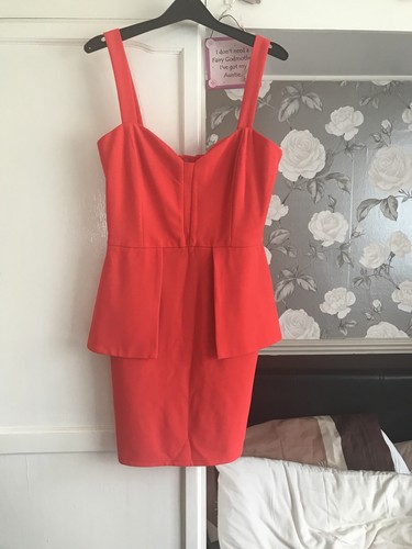 Robe rouge paprika uk12 - rouge,