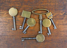 Lot 7 clés Anciennes ,clefs de meuble,commode,Buffet,placard,serrure,keys,Chiave