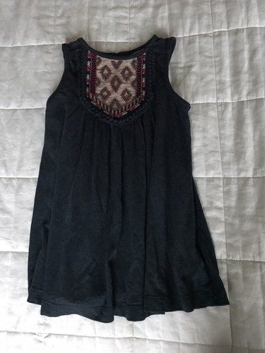 Robe brodée sarcelle - , fille