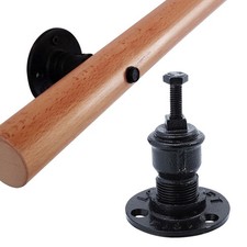Support de main courante, 2 pièces, accessoire de rampe d'escalier intérieur
