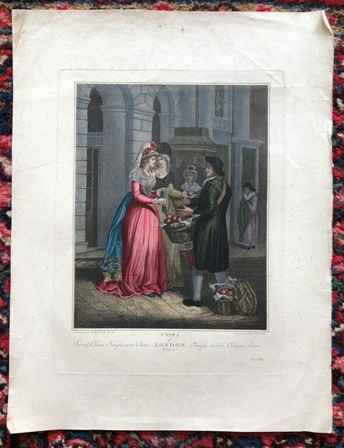 Gravure aquarellée xviii - xviii,