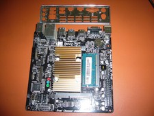 Carte mere biostar 47120/3698582 +ram+proc+ventirad+plaque occasion bon état