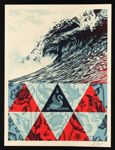 Shepard fairey obey wave of - shepard,
