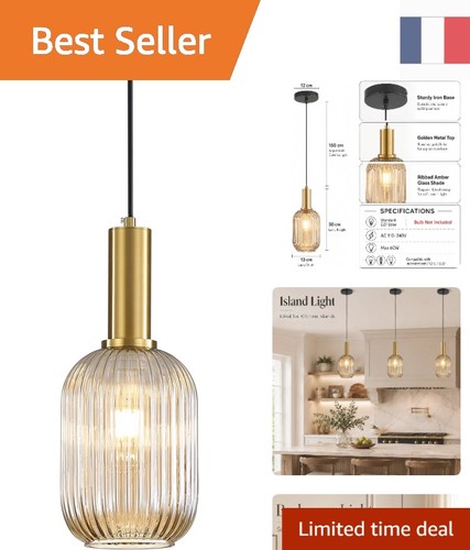 Suspension luminaire vintage - luminaire,